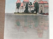 Drawing of Trakai