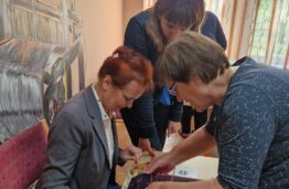 International scientific-practical seminar “Universal and unique weaving techniques of ethnographic fabrics of Western Ukraine and Lithuania” was held
