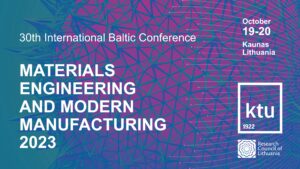 Materials Engineering and Modern Manufacturing 2023