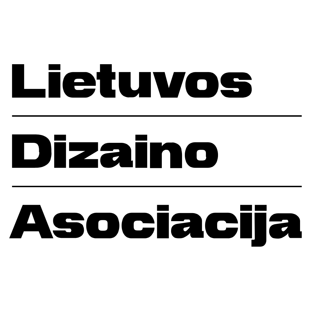 Lithuanian Design Asociation logo. Website link.